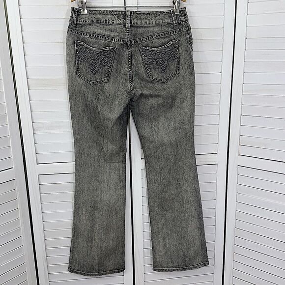 Chico’s Bootcut Jeans Size 0.5 (6) Ultimate Fit Barely Flare Denim - Picture 7 of 16